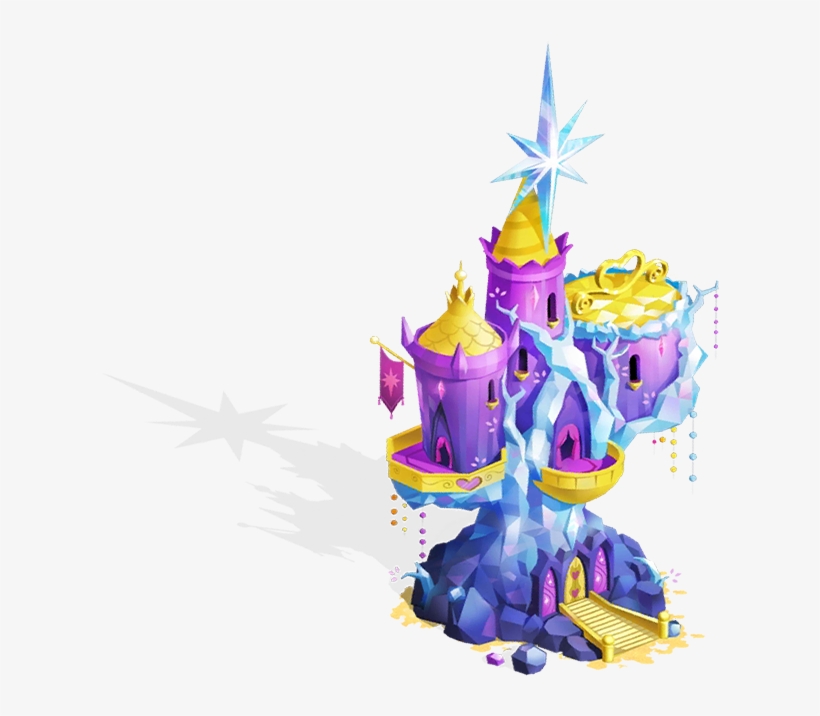Twilight's Castle - My Little Pony The Movie Gameloft, transparent png download