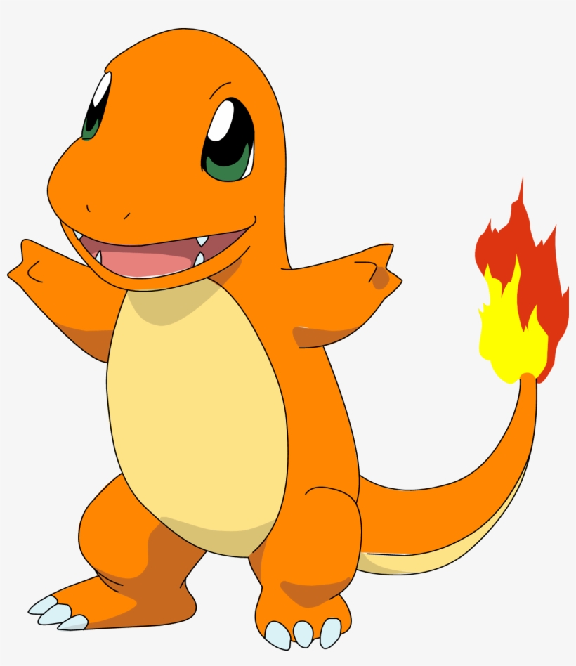 Charmander - Pokemon Png, transparent png download