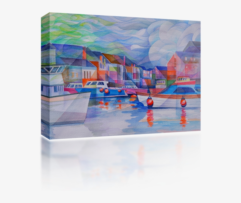 Harbor Somewhere - Painting, transparent png download