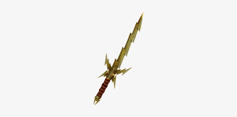 Lightning Bolt Sword- A Gamestop Exclusive - Lightning, transparent png download