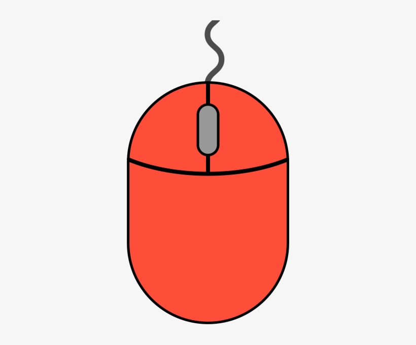 Mouse Icon2 Red - Red Mouse Icon Png, transparent png download