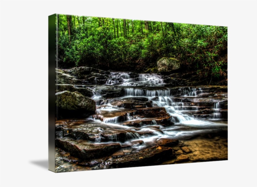 Jonathan Run Falls Ohiopyle - Ohiopyle State Park, transparent png download