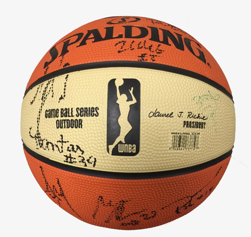Custom Experience Package - Spalding Off.wnba 6 Panel Gameball 6, transparent png download
