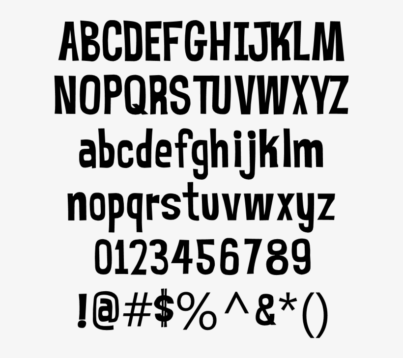 Bubble Example - Bubble Different Fonts, transparent png download