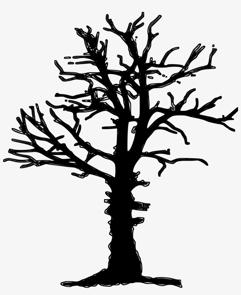 This Free Icons Png Design Of Dead Tree Silhoutte, transparent png download