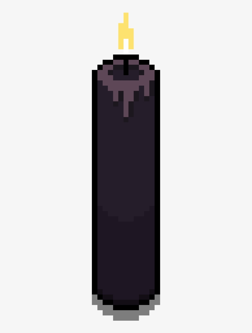 Black Candle - Illustration, transparent png download