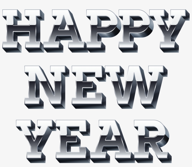 Happy New Year Png, transparent png download