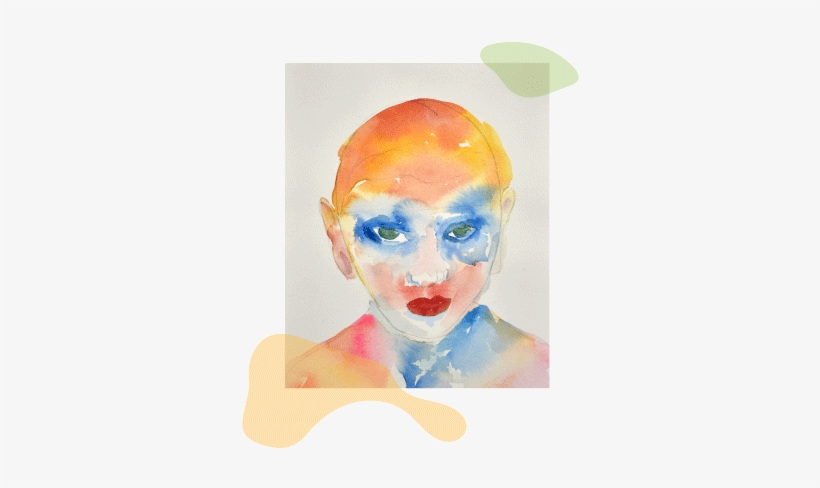 Boy3 - Watercolor Paint, transparent png download