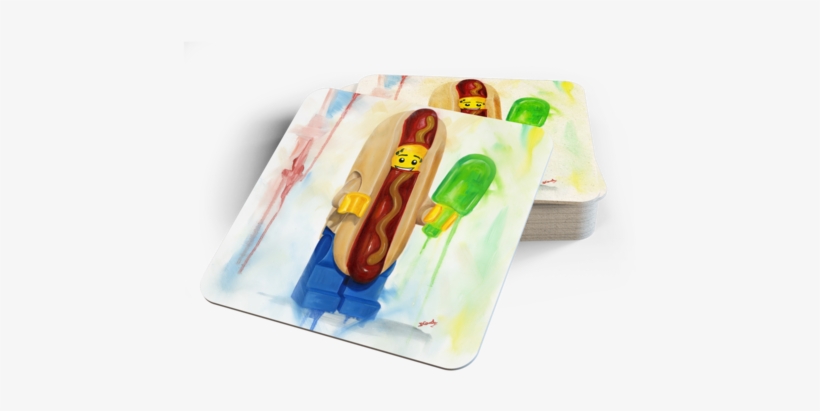 Hot Dog Coasters - Dog, transparent png download