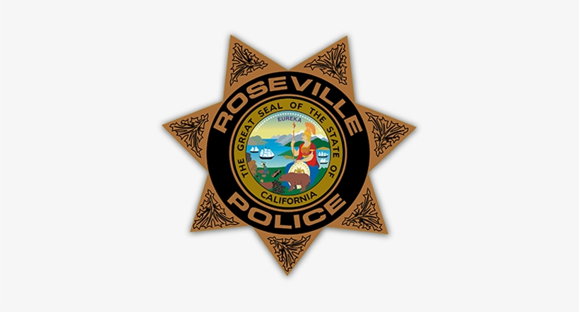 Roseville Police - Roseville Police Department Badge, transparent png download