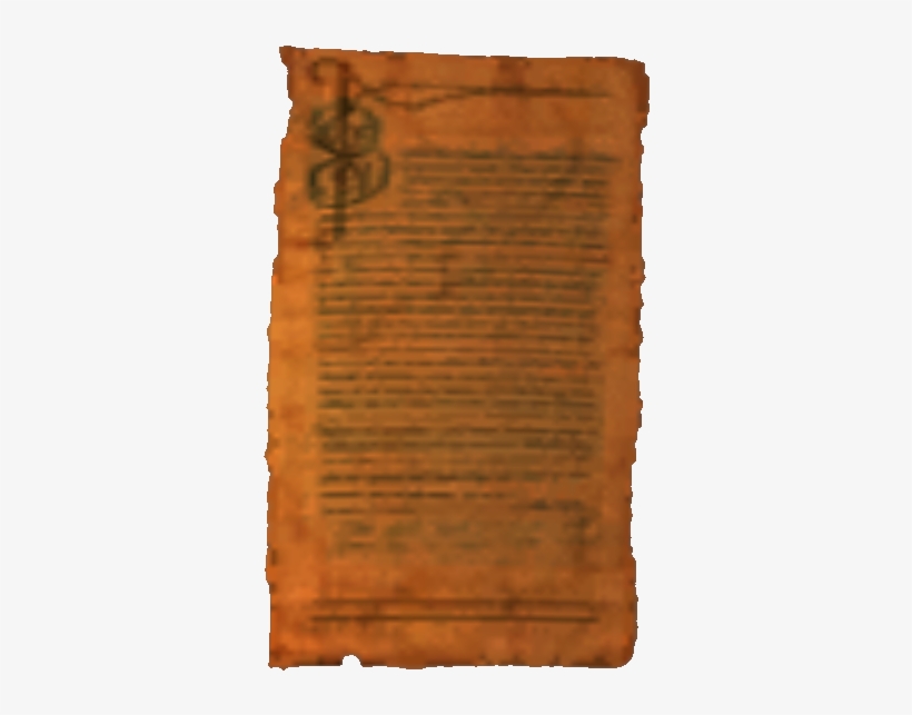 Parchment 01 - The Elder Scrolls Iii: Morrowind, transparent png download