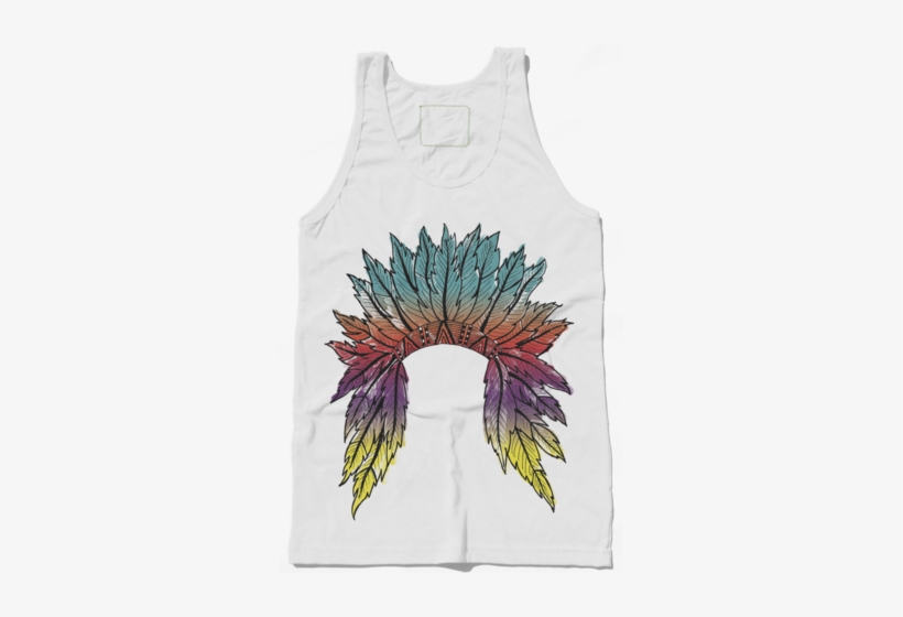 Watercolor Headdress - Youth - Watercolor Painting, transparent png download