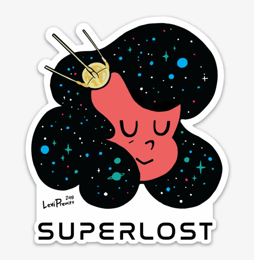 "space Girl" By Levi Prewitt, transparent png download