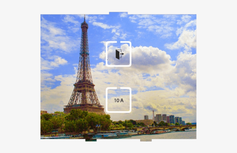 Paris Eiffel Tower - Eiffel Tower, transparent png download