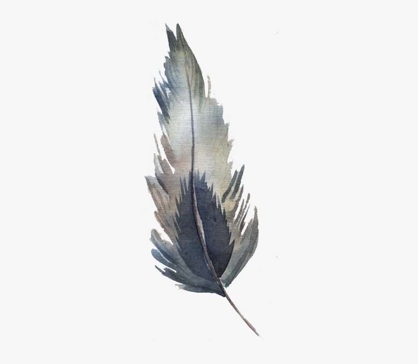 Transprent Free Download Plant - Feather Fabric - Swedish Pattern Of Light Blue Ign, transparent png download