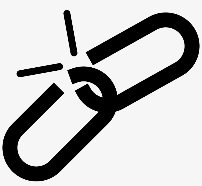 Disconnected Chains Comments - Iconos De Cadenas, transparent png download