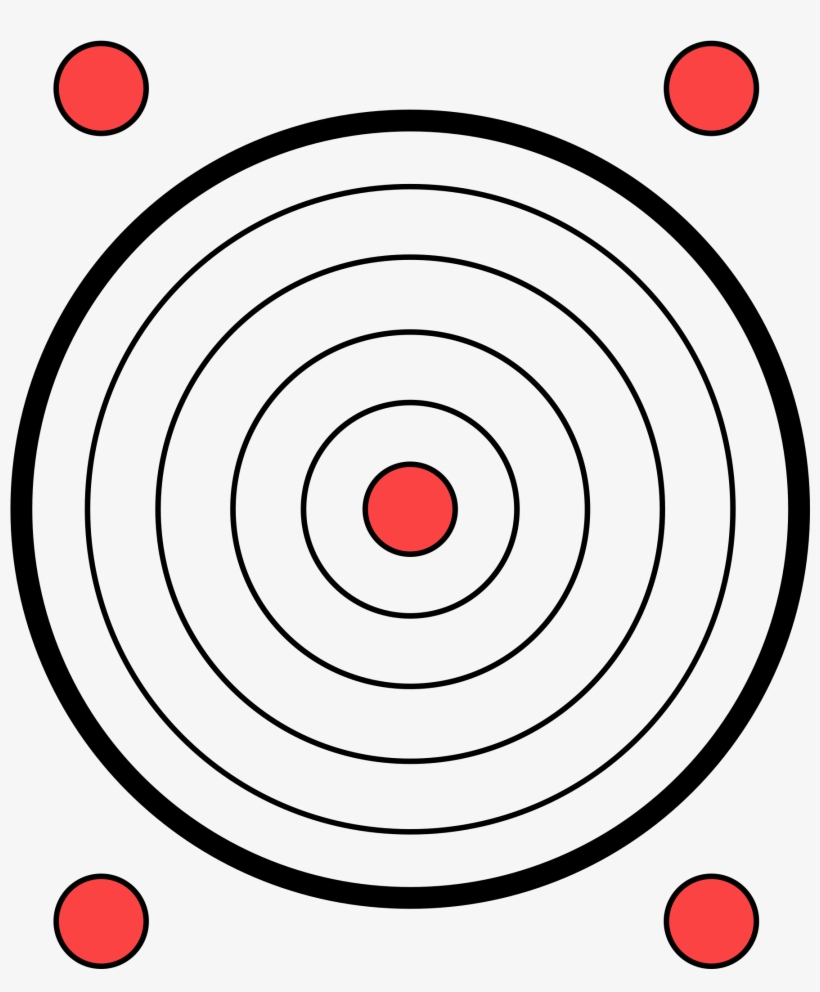 This Free Icons Png Design Of Rifle Target, transparent png download