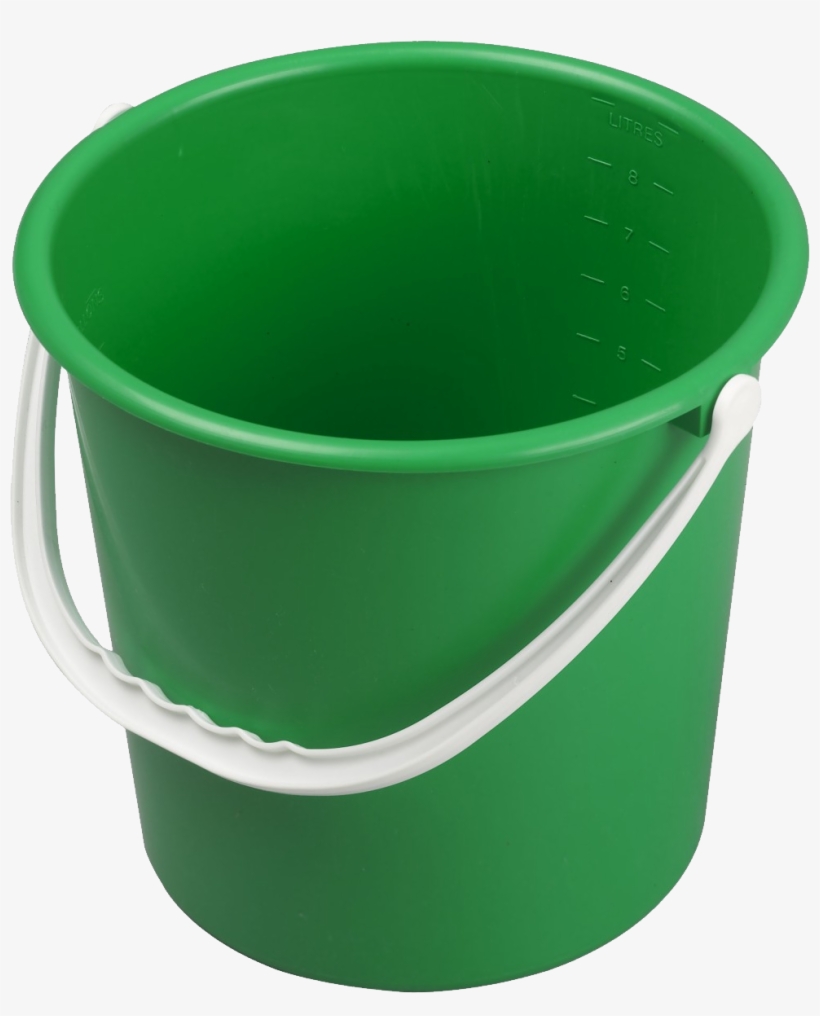 Bucket Transparent Png File - Green Plastic Bucket, transparent png download
