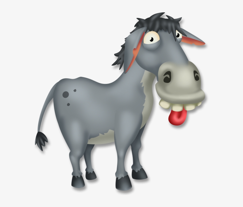 Provence Donkey - Donkey Png, transparent png download