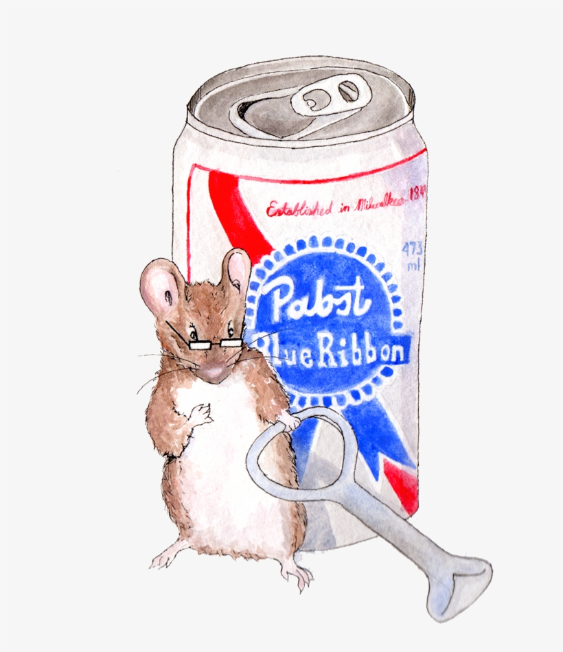 Hipster Mouse - Hipster, transparent png download