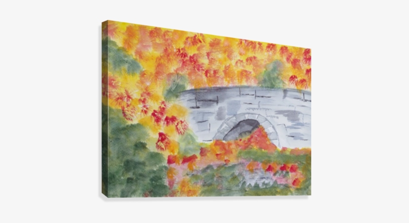 Stone Bridge - Painting, transparent png download