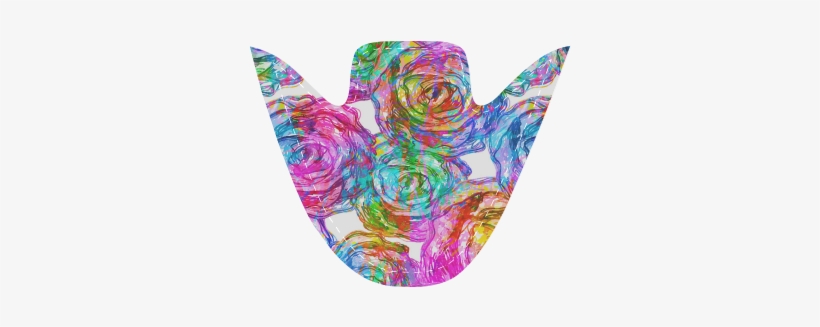 Vibrant Flower Watercolor Women's Unusual Slip-on Canvas - Illustration, transparent png download