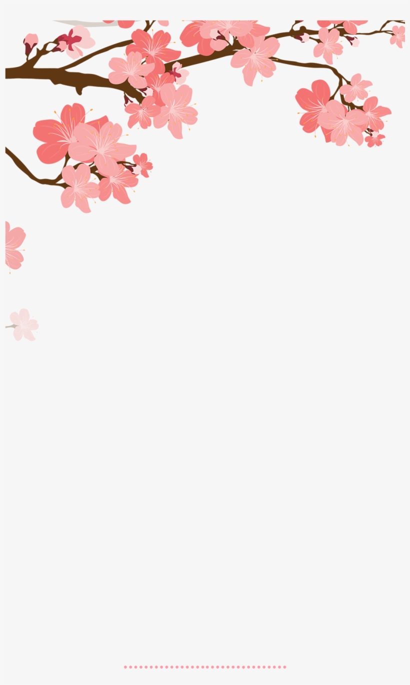 Snapchat Filters Wedding Png - Danke Rosa Kirschblüten-blumenpostkarte Postkarte, transparent png download