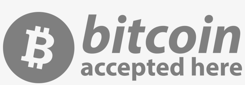 Bitcoin Accepted Here Logo Btc - Bitcoin Accepted Here Svg, transparent png download
