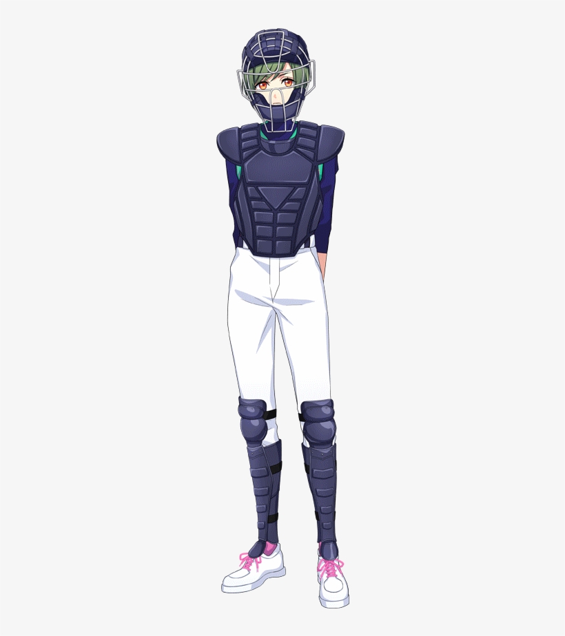 Yuki First Crush Baseball 02 Fullbody - Baseball, transparent png download