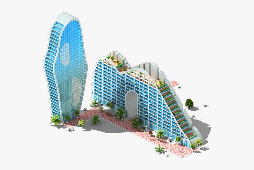 Fake Hills Residential Complex L3 - Fake Hills Residential Complex, transparent png download