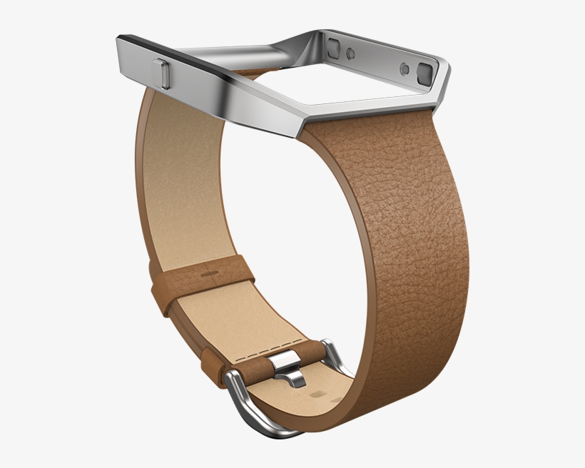Leather Band Frame - Fitbit Blaze Bands, transparent png download