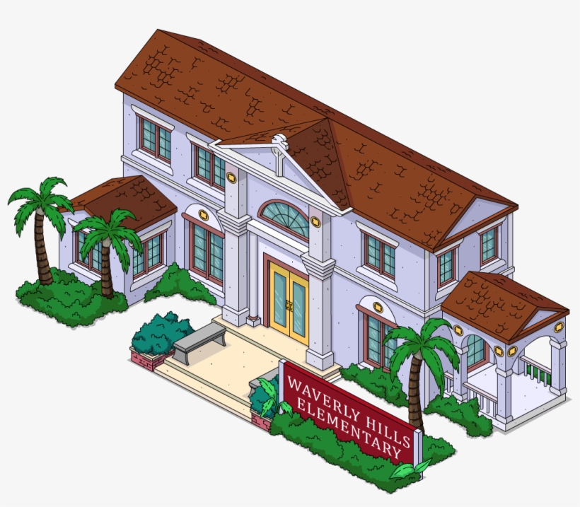 Waverly Hills Elementary Flipped - House, transparent png download