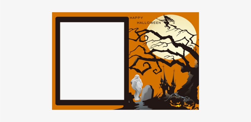 Halloween Photo Frames Halloween Photo Frames - Halloween Pumpkin Throw Blanket, transparent png download