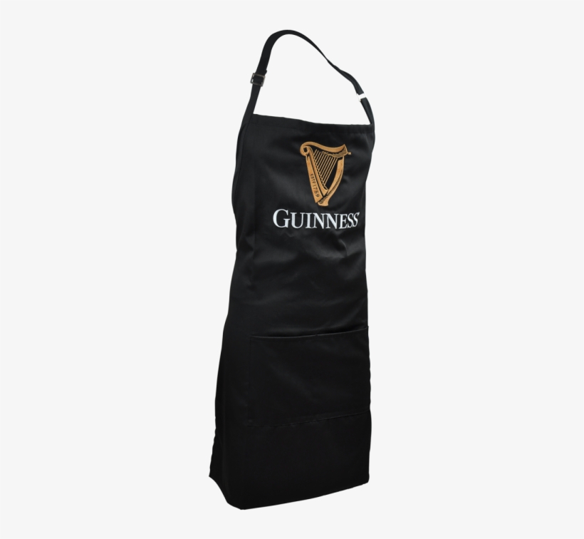 Guinness Harp Logo Apron - Guinness Livery Notebook With Harp Design And Red Elastic, transparent png download