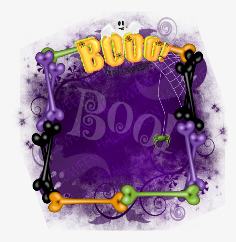 Halloween Cluster Frame - Halloween, transparent png download