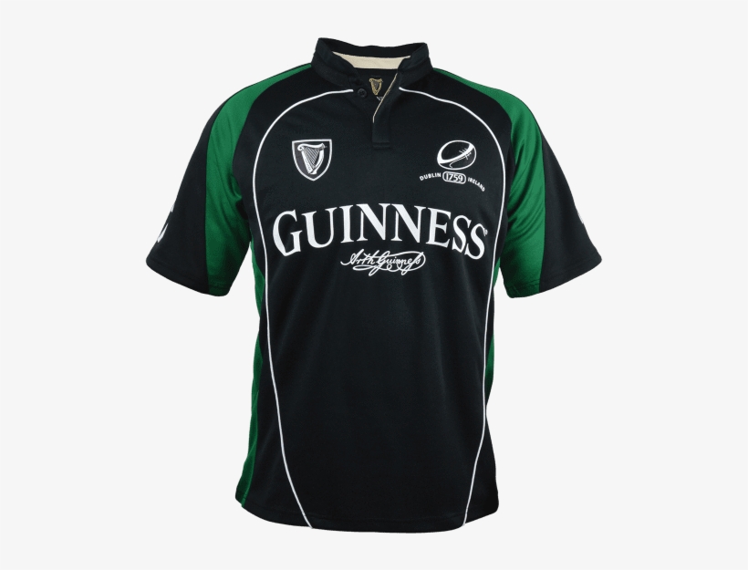 Guinness Short Sleeve Performance Rugby Jersey - Pub Draught, transparent png download