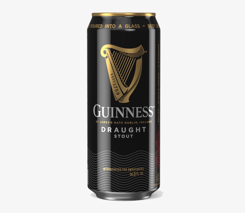 Guinness Logo Black Stainless Steel Growler, transparent png download