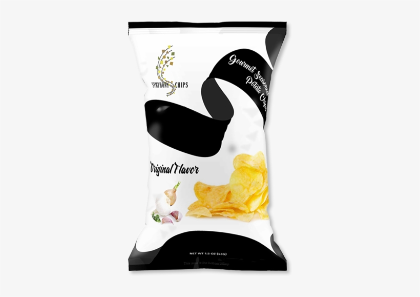Original Flavor Gourmet Seasoned Potato Chips - Potato Chip, transparent png download