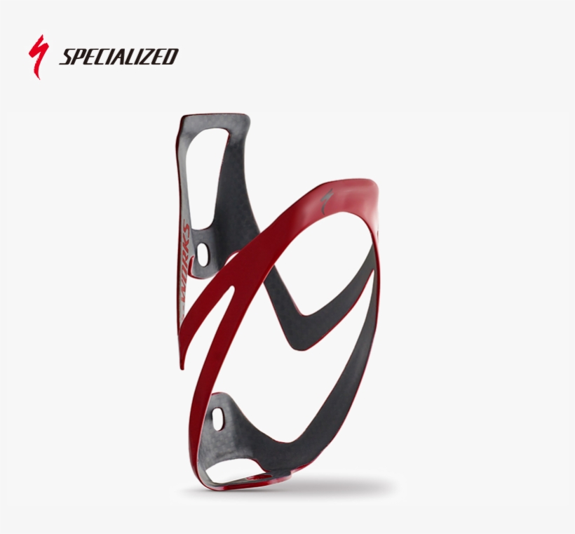 Specialized Lightning S-works Rib Cage Ii Carbon Fiber - Specialized S-works Rib Cage 2 Carbon Bottle Cage, transparent png download