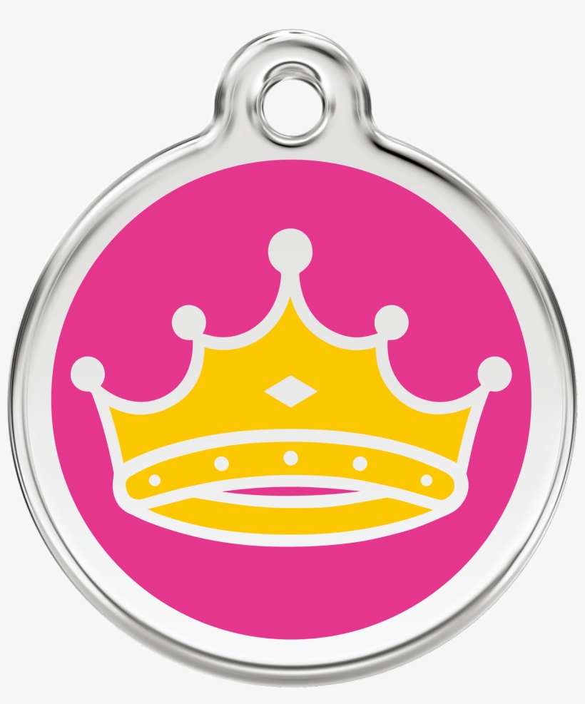 1qchpm, 9330725055568, Image - Red Dingo Queen Pet Id Tag - Hot Pink, transparent png download