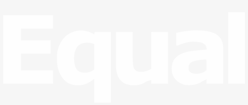 Equal Logo Black And White - White Background Instagram Size, transparent png download