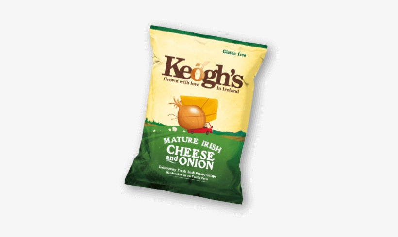 Image Is Not Available - Keogh's Crisps Cheese And Onion, transparent png download