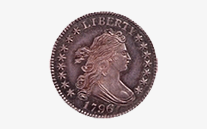 Draped Bust Dimes - Coin, transparent png download