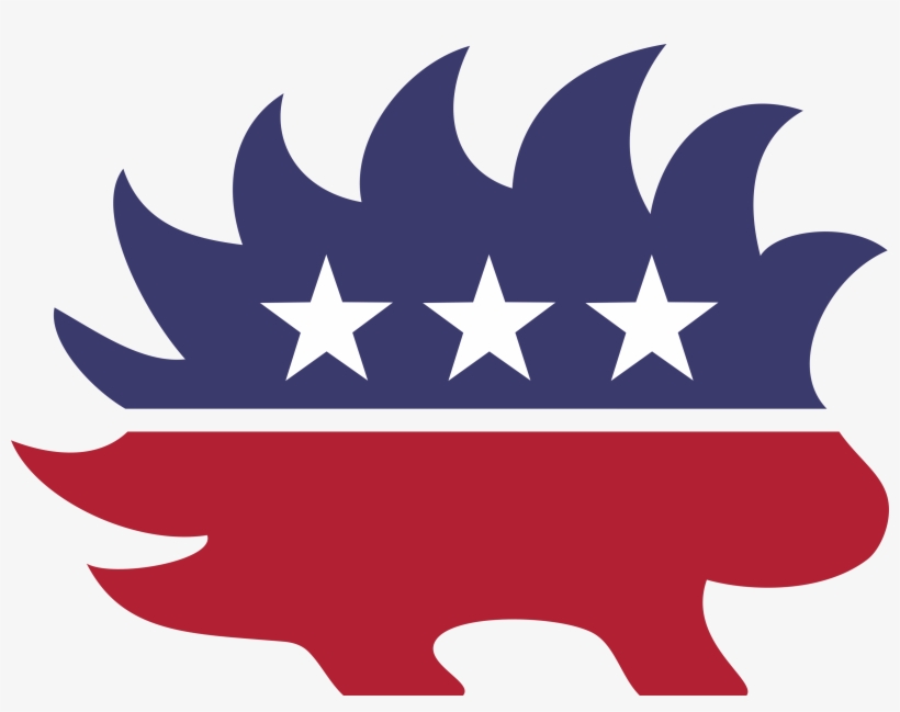 Libertarian Party Porcupine - Libertarian Party, transparent png download