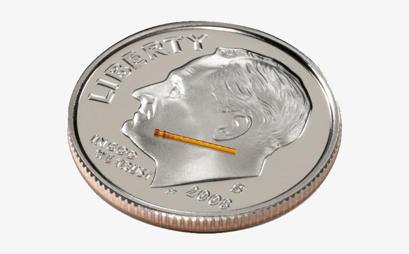 Cypass Glaucoma Device On A Dime - Alcon Cypass Micro Stent, transparent png download