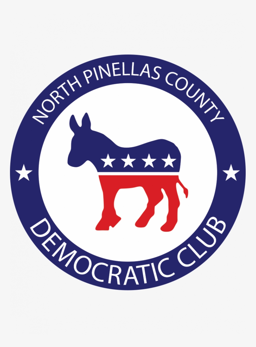 North Pinellas County Democratic Club - Democrat And Republican Sign, transparent png download