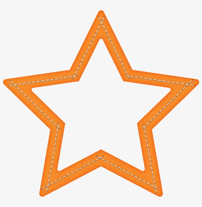Kaagard Overthemoon Star Frame1 Orange - Awesome Icon, transparent png download