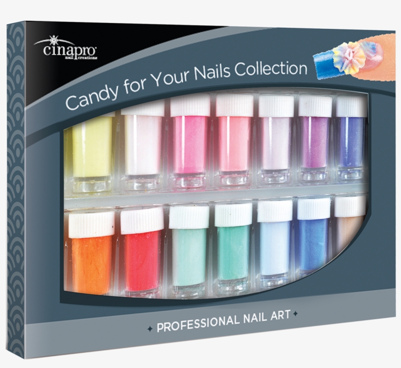 Cinapro Candy For Nails Collection - Nail, transparent png download