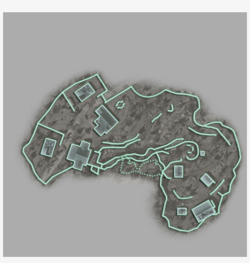 Compass Map Mp Creek - Call Of Duty 4, transparent png download