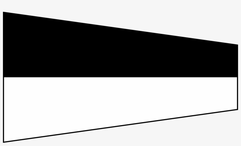 Flag Svg Pennant - Signal Flag 6, transparent png download